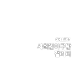 사회인야구단 갤러리